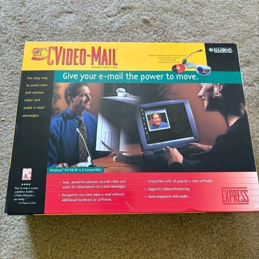 Vintage Cubic Corporation CVideo-Mail Internet Video Email